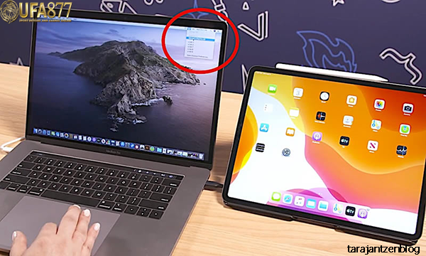 วิธีใช้ iPad เพื่อขยายหรือสะท้อนหน้าจอ Mac