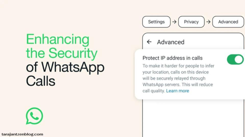 WhatsApp ได้สร้างและเปิดตัว “ปิดเสียงผู้โทรที่ไม่รู้จัก” และ “ปกป้องที่อยู่ IP ในการโทร” ในปีนี้ โดยเป็นส่วนหนึ่งของงานที่ครอบคลุมอย่างต่อเนื่อง