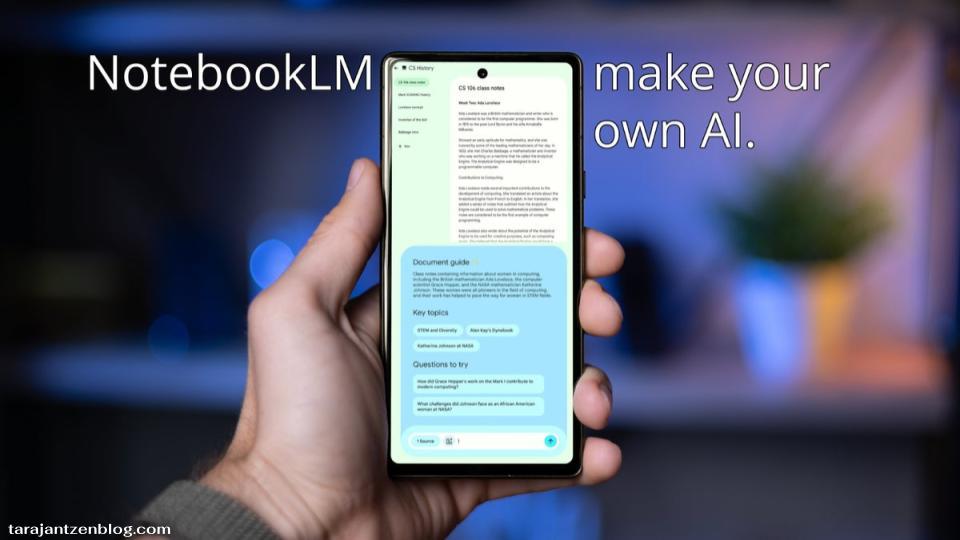 Google ได้เปิดตัว NotebookLM อย่างเป็นทางการ ซึ่งเป็นโน้ตบุ๊กนวัตกรรม AI ตัวแรกที่ขับเคลื่อนโดย Gemini Pro NotebookLM 