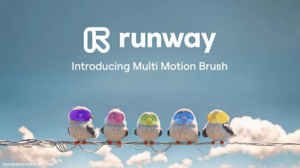 แพลตฟอร์ม การสร้างวิดีโอ RunAway  ได้เปิดตัวการอัปเดตสำหรับ Multi Motion Brush Gen-2 ใหม่ เครื่องมือนี้ปรับปรุงการตัดต่อวิดีโอ AI