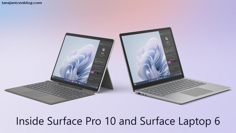 Microsoft ในการปรับปรุงความสามารถในการซ่อมแซมและการบริการของกลุ่มผลิตภัณฑ์ Surface การ เปิดตัว Surface Pro 10 และ Surface Laptop 6