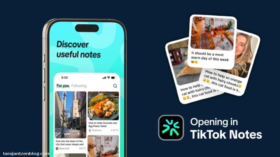 TikTok แพลตฟอร์มวิดีโอสั้นยอดนิยม ได้เปิดตัว "TikTok Notes" แอปแชร์รูปภาพใหม่ล่าสุด โดยมีจุดมุ่งหมายหลักที่จะเข้าไปแข่งขันกับแอปแชร์รูปภาพ