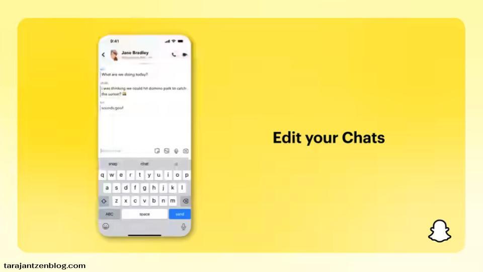 Snapchat บริการส่งข้อความและรูปภาพชั่วคราวยอดนิยม Snapchat เปิดตัวคุณสมบัติใหม่ "Chat Edit" ที่สามารถแก้ไขแชทได้